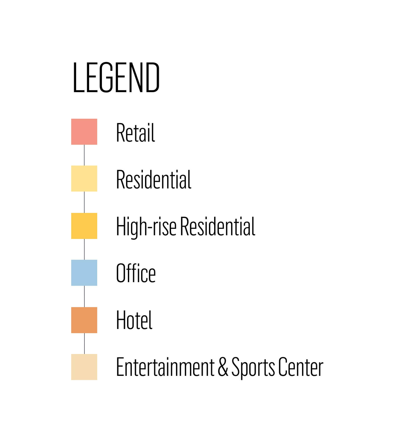 Warner Center Plan - Podium Legend